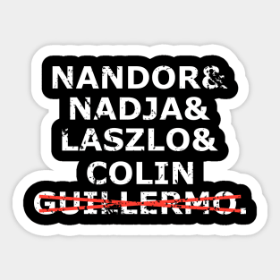 Not you guillermo Sticker